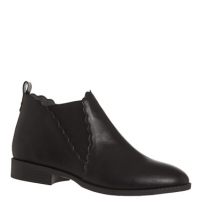 Dunnes Stores  Scallop Top Ankle Boot