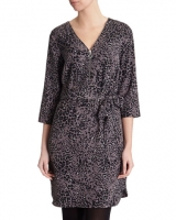 Dunnes Stores  Zip Front Printed Dress