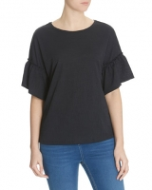 Dunnes Stores  Ruffle Sleeve T-Shirt