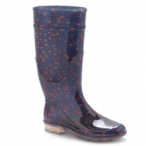 Star Print Wellies