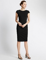 Marks and Spencer  Ponte Short Sleeve Bodycon Dress