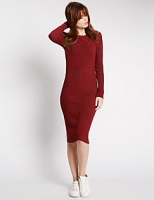 Marks and Spencer  Ribbed Knit Bodycon Dress