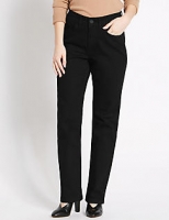 Marks and Spencer  PETITE Mid Rise Straight Leg Jeans