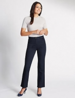 Marks and Spencer  Mid Rise Straight Leg Jeans