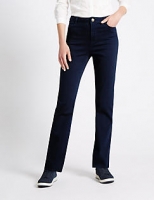 Marks and Spencer  Roma Rise Straight Leg Sateen Jeans