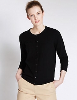 Marks and Spencer  Pure Cashmere Button Through Cardigan