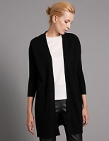 Marks and Spencer  Pure Cashmere Open Front 2 Pocket Cardigan