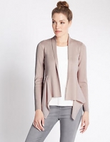 Marks and Spencer  Open Front Waterfall Cardigan
