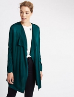 Marks and Spencer  Open Front Waterfall Cardigan
