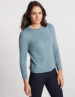 Marks and Spencer  Lambswool Blend 2 Pocket Cardigan