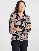 Marks and Spencer  Floral Print Long Sleeve Shirt