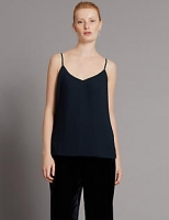 Marks and Spencer  Pleated V-Neck Camisole Top