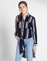 Marks and Spencer  Long Sleeve Striped Shirt