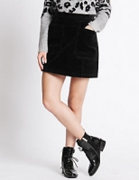 Marks and Spencer  Cord Textured Mini Skirt