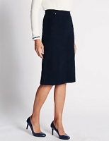 Marks and Spencer  Pure Cotton Pencil Skirt
