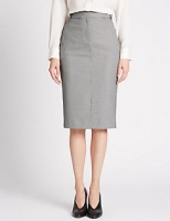 Marks and Spencer  Checked Pencil Skirt