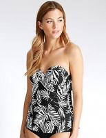 Marks and Spencer  Secret Slimming Palm Print Tankini Top