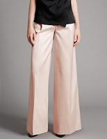 Marks and Spencer  Satin Wide Leg Trousers