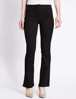 Marks and Spencer  Stretch Straight Leg Trousers