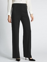 Marks and Spencer  Wide Leg Ponte Trousers