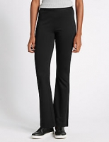 Marks and Spencer  Jersey Standard Slim Boot-Cut Trousers