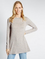 Marks and Spencer  Striped Long Sleeve Tunic