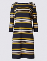 Marks and Spencer  Multi Stripe 3/4 Sleeve Tunic