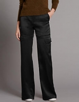 Marks and Spencer  Wide Leg Cargo Trousers