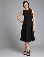 Marks and Spencer  Cotton Blend Fit & Flare Dress