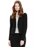 Marks and Spencer  1 Button Staggered Seam Blazer