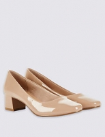 Marks and Spencer  Low Block Heel Court Shoes with Insolia®