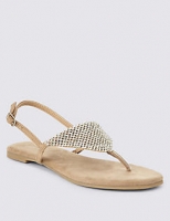 Marks and Spencer  Buckle Chain Mail Sandals