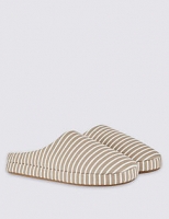 Marks and Spencer  Striped Mule Slippers