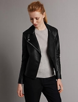 Marks and Spencer  Leather Jacket with Belt