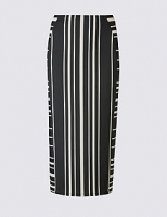 Marks and Spencer  Striped Pencil Skirt