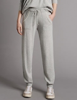 Marks and Spencer  Pure Cashmere Contrasting Edge Joggers