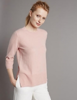 Marks and Spencer  Pure Cashmere 3/4 Sleeve Jumper