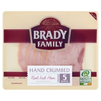 SuperValu  Brady Family Crumbed Ham Slices (90 Grams)