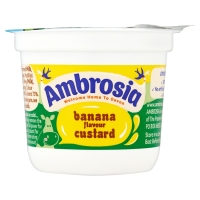 SuperValu  Ambrosia Custard Banana Pot (120 Grams)