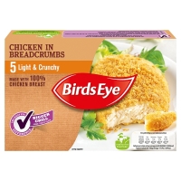 SuperValu  Birds Eye Chicken Fillets Light & Crunchy 5 Pack (500 Grams)