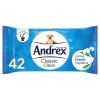 SuperValu  Andrex Moist Washlets Refill (42 Sheets)