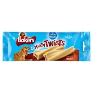 Bakers Meaty Twists Beef Chews Bag (180 Grams) 2.07&nbsp;&euro;