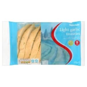 SuperValu 9 Garlic Toasties Light (270 Grams)