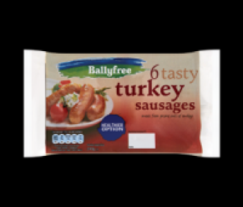 Ballyfree Turkey Sausages 240g