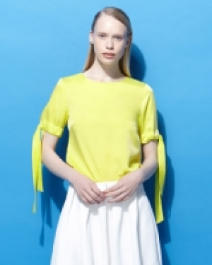 Lennon Courtney at Dunnes Stores Tie Sleeve Top