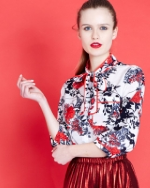 Savida Orient Printed Blouse