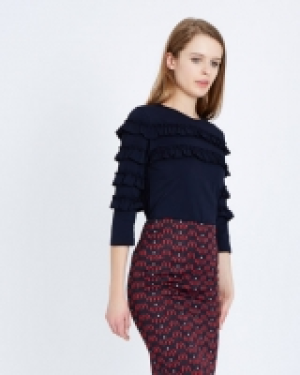 Savida Woven Ruffle T-Shirt 20.00&nbsp;&euro;