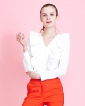 Savida Blaze Frill Blouse