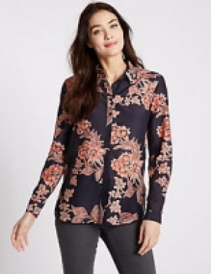 Floral Print Long Sleeve Shirt 40.00 €