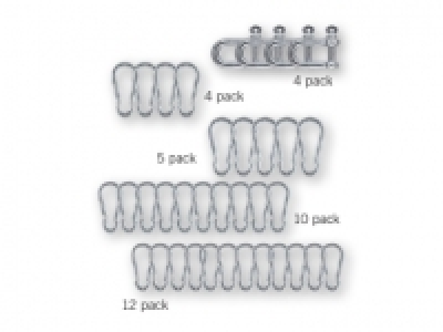 POWERFIX® Hook or Clip Set